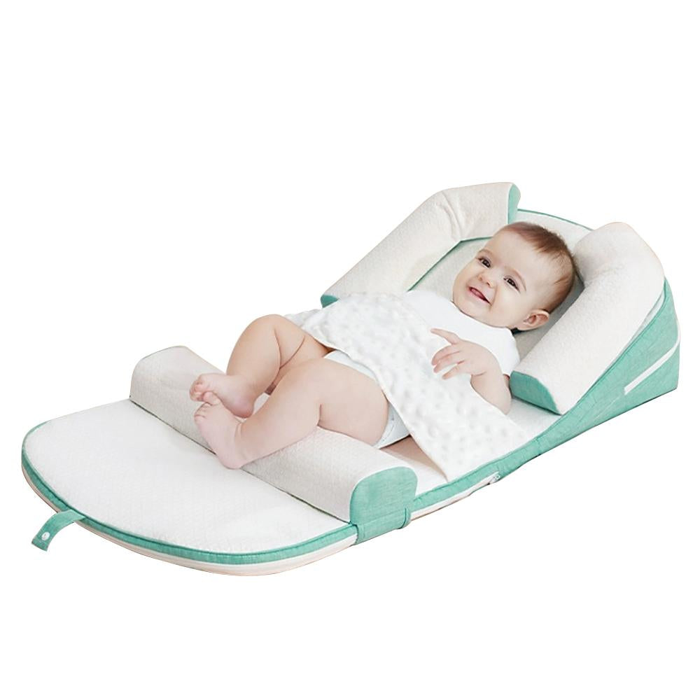 Baby Newborn Infant Anti-Reflux Spill lounger incline Nursing Angled Feeding Pillow Bed Breastfeeding Cushion Crib