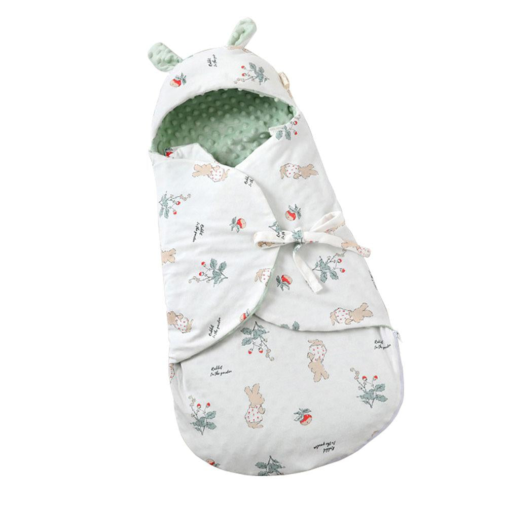 Combed Cotton Newborn Swaddle Sleep Sack bag Anti-Startle for Babies