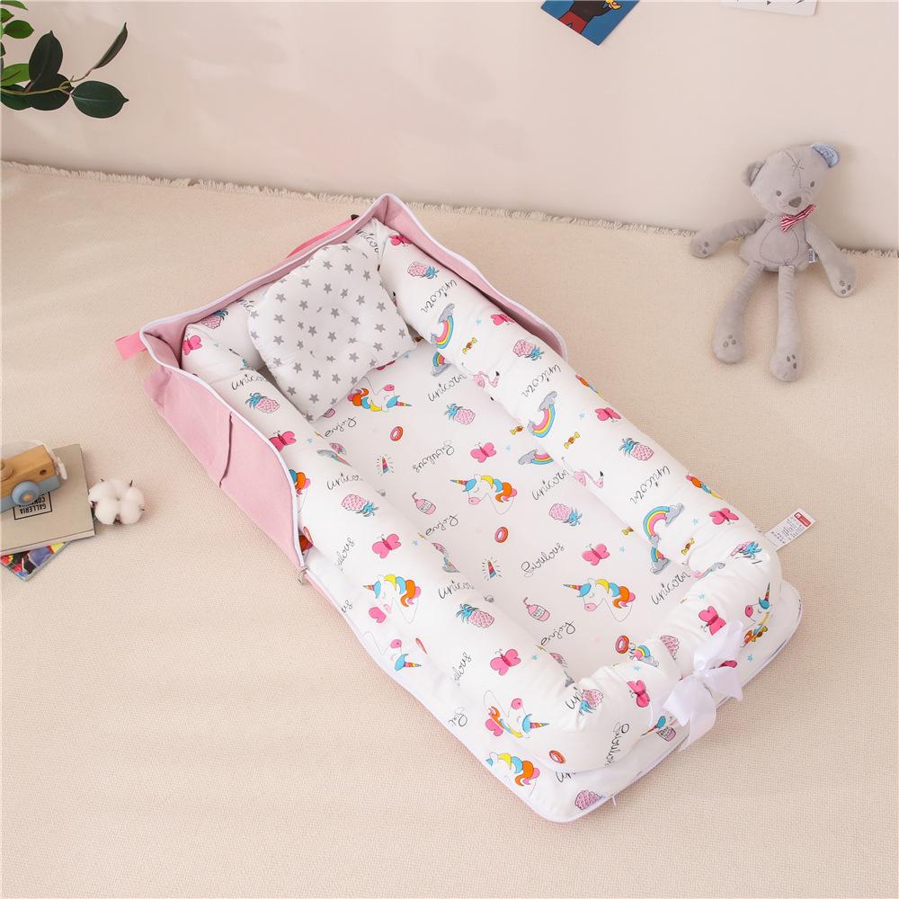 Portable Nursing Bag and Baby Nest Versatile Shoulder Bag Cradle and Travel Bed for Newborns