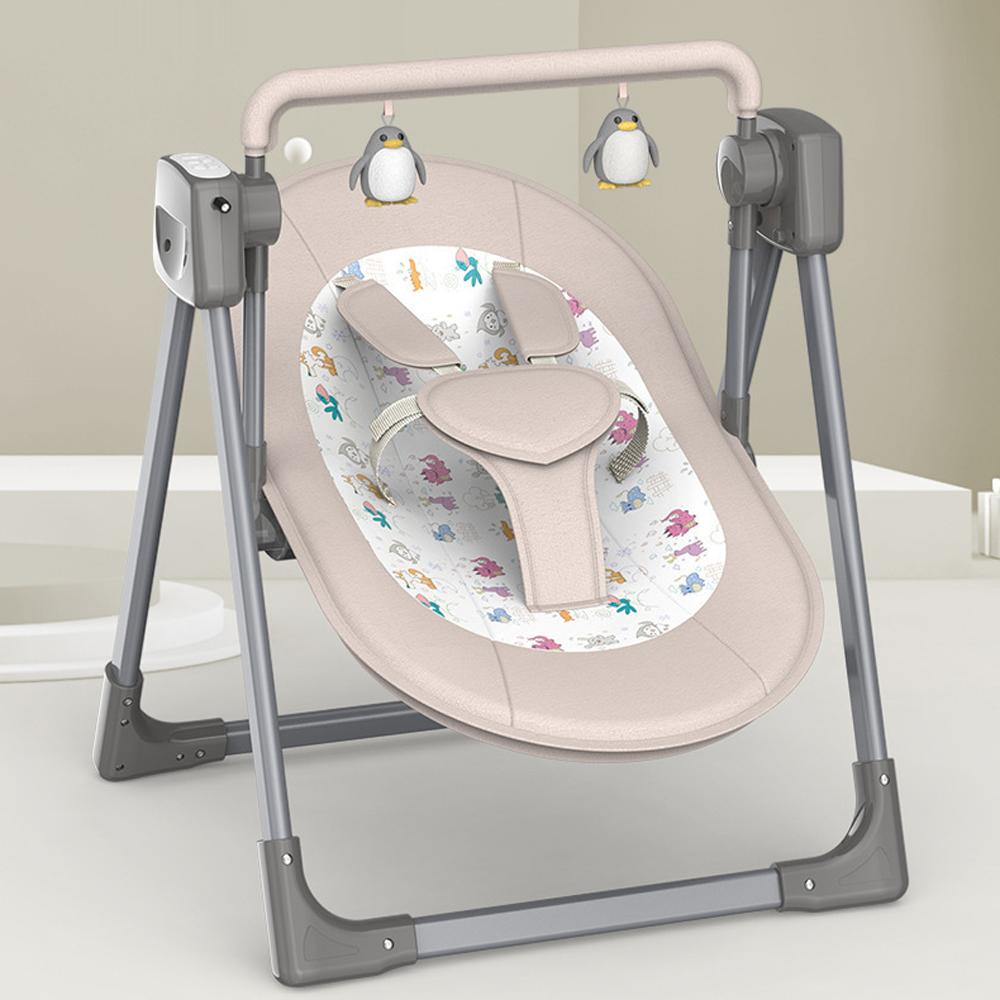 Electric Newborns Baby Cradle Swing Reclining Rocking Chair