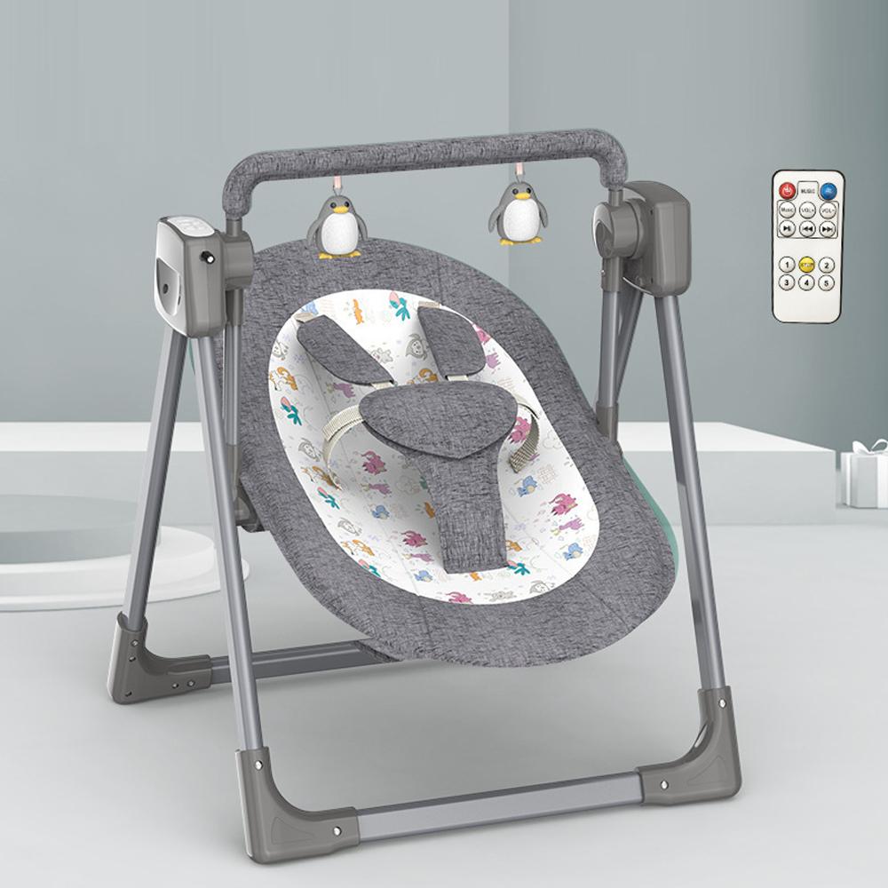 Electric Newborns Baby Cradle Swing Reclining Rocking Chair