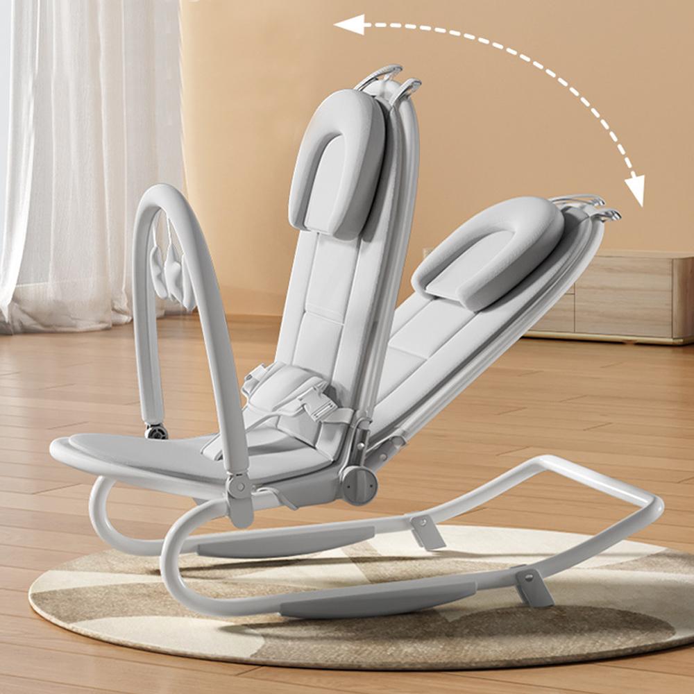 Effortless Baby Comfort and Safety Multi Functional Rocking Chair with Adjustable Backrest